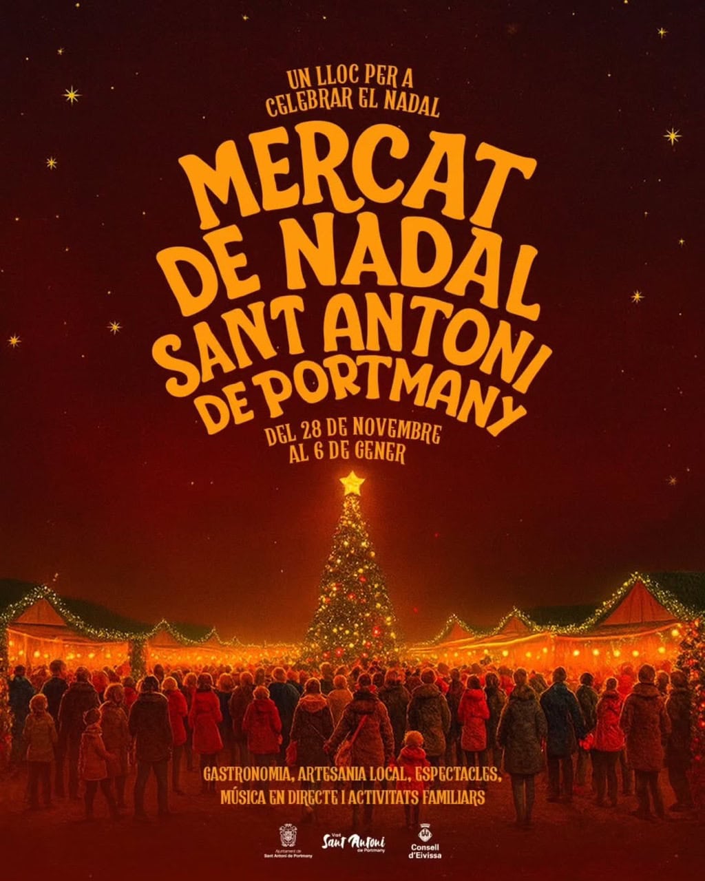Mercat de Nadal - Mercadillo de Navidad en San Antonio