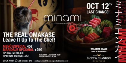 Minami Enkai se despide con un delicioso menú Omakase en Minami Ibiza