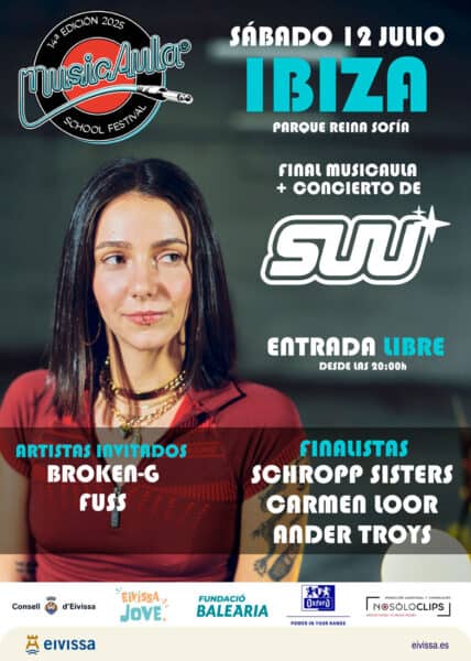 Festival juvenil MusicAula en Ibiza con concierto de SUU