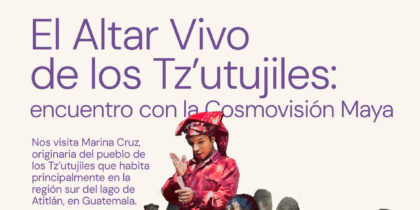 Nana Marina Cruz guía una ceremonia maya en Las Dalias Ibiza