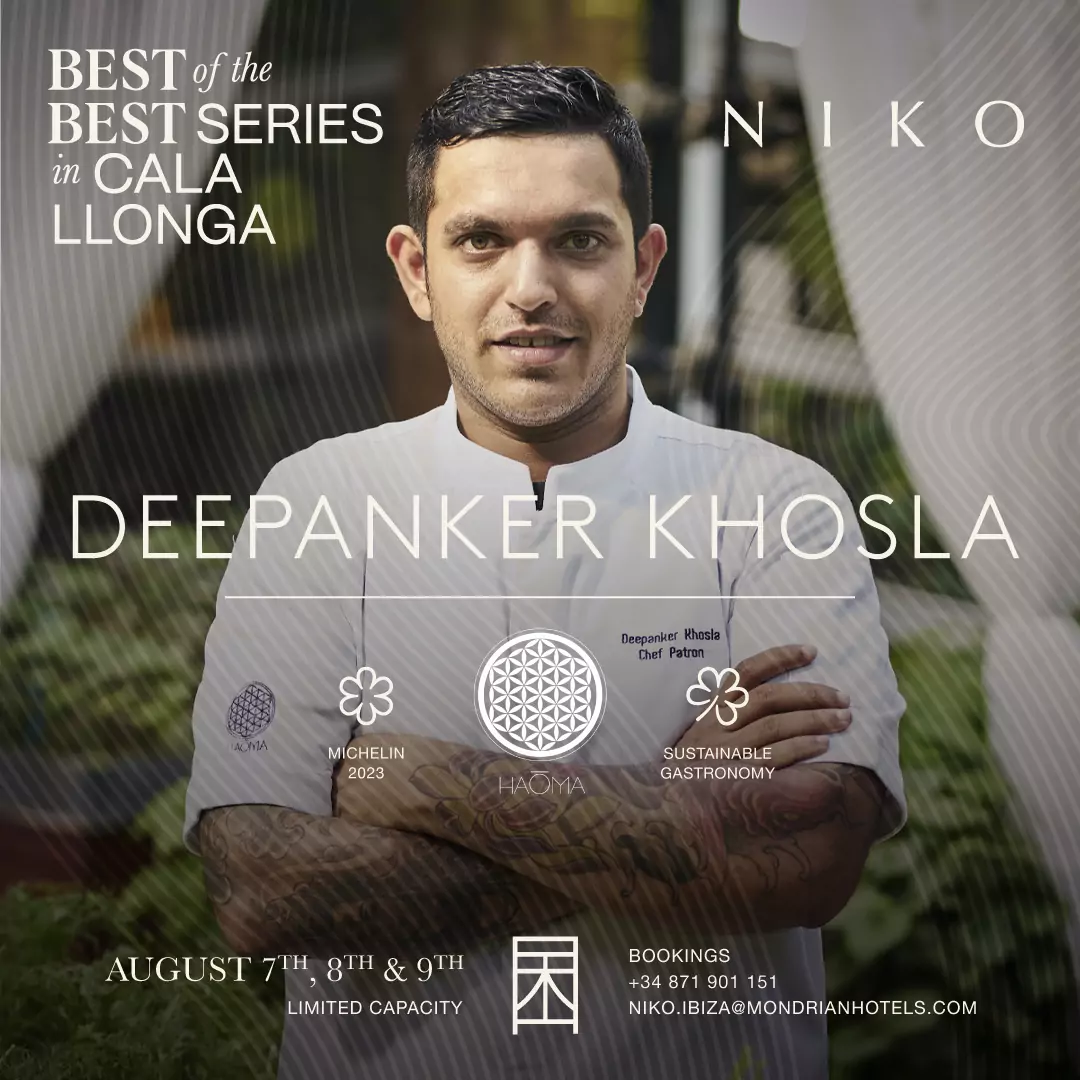 Fusión Tailandesa-India con el chef Deepanker Khosla en Niko