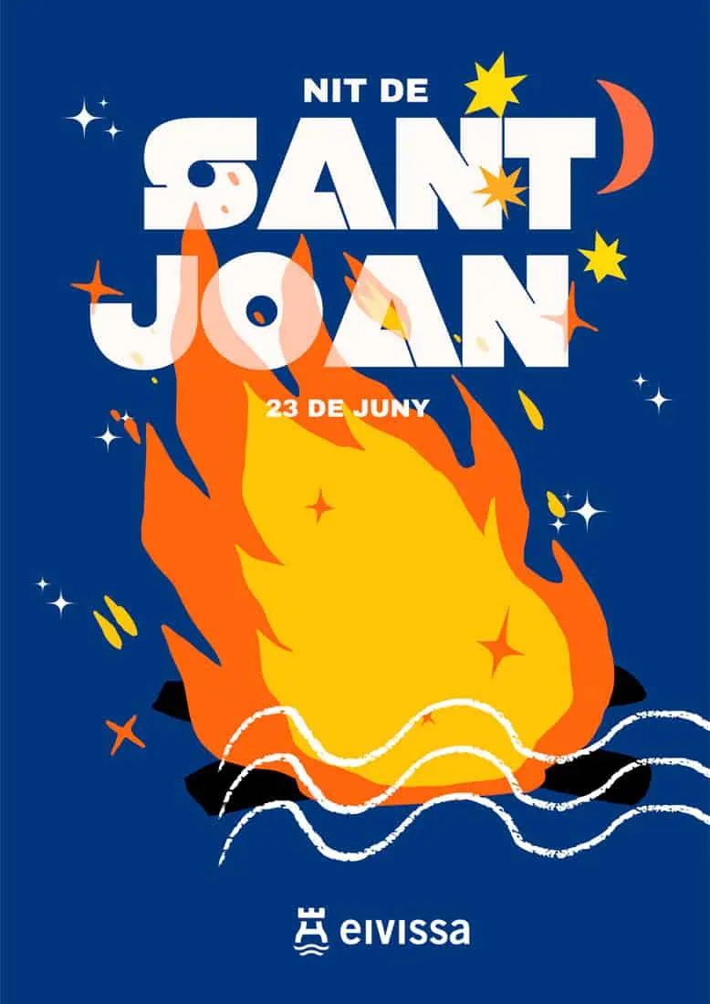 Noche de San Juan en Ibiza ciudad