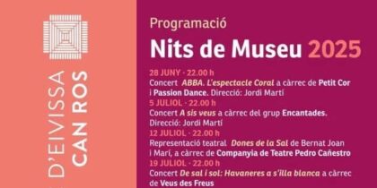 Cultura y música en las Nits de Museu del Museo Etnográfico de Ibiza