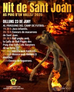 Noche de San Juan en Santa Eulalia y sus pueblos