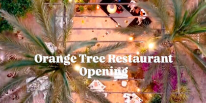 Opening de The Orange Tree Restaurant de Atzaró Agroturismo Hotel Ibiza