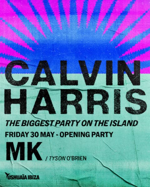 Opening de Calvin Harris en Ushuaïa Ibiza