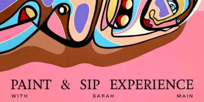 Paint & Sip Experience con Sarah Main en Sun & Moon