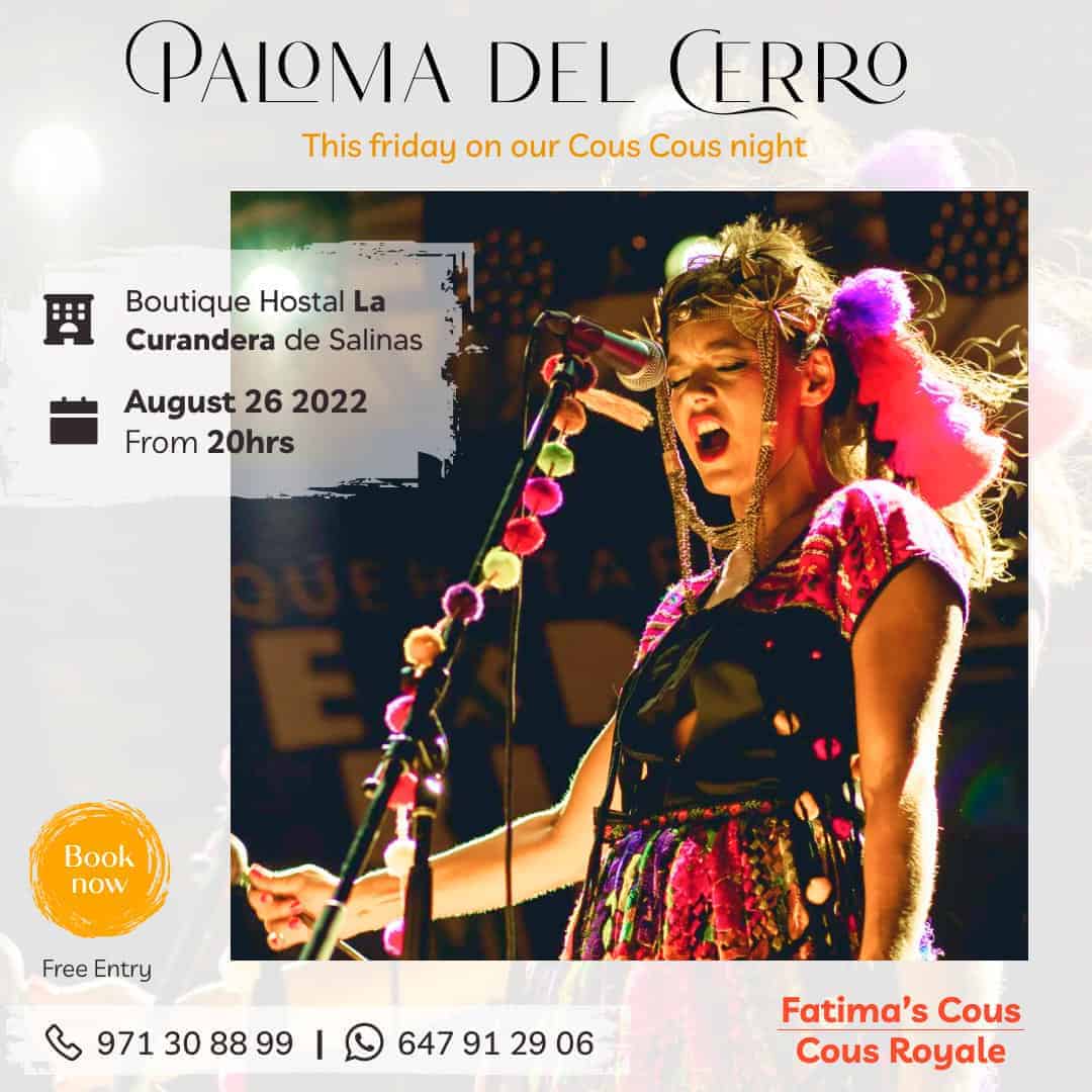 Paloma del Cerro en Boutique Hostal La Curandera de Salinas