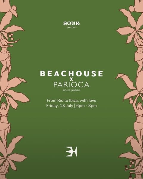 Pop Up de Parioca en Beachouse Ibiza