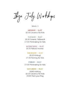 Talleres creativos este verano en Le petit Atelier nº74