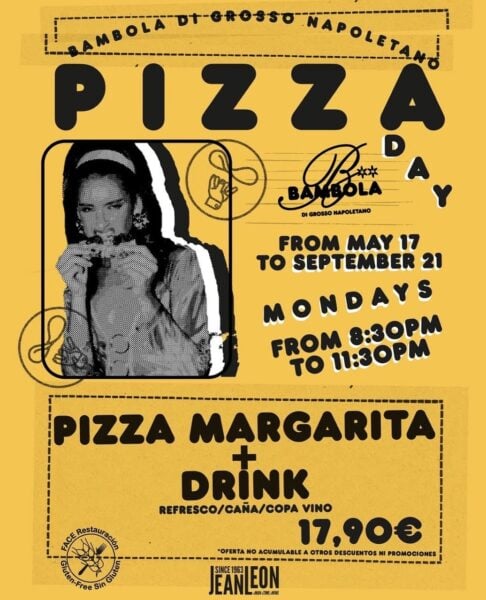 Pizza Day en Bambola di Grosso Napoletano