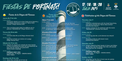Fiestas del Carmen en Portinatx, ¡todos a la playa!