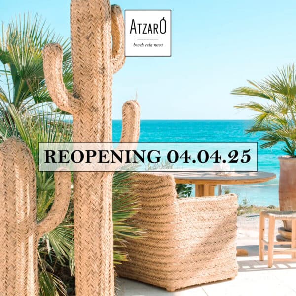 Reapertura de Atzaró Beach, ¿preparado para el perfecto día de playa?