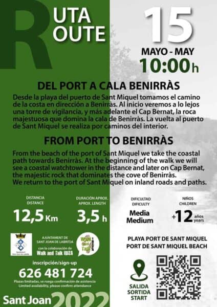 Excursión gratuita a Benirràs con Walk and Talk Ibiza