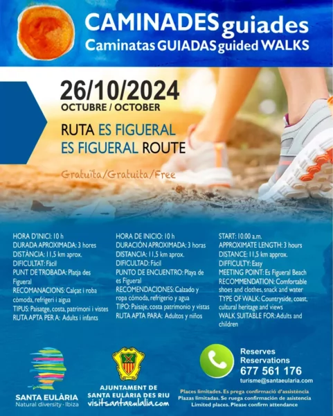 Caminata guiada gratuita por la zona de Es Figueral