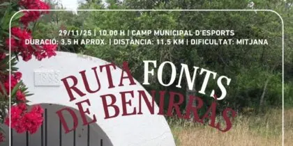 Ruta Fuentes de Benirràs