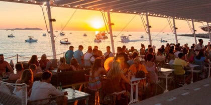Atardeceres con música en Savannah Ibiza