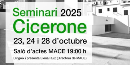 Seminario Cicerone en el MACE