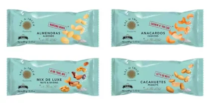 Frutos Secos Ibiza lanza su nueva línea de snacks 'to go'