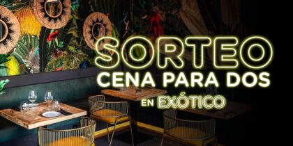 Ganador sorteo de una cena para dos en Exótico Ibiza