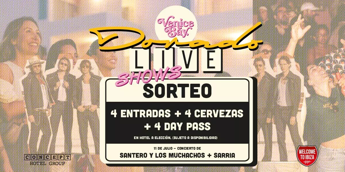 Ganador sorteo de 4 entradas + 4 cervezas para el concierto de Venice Bay