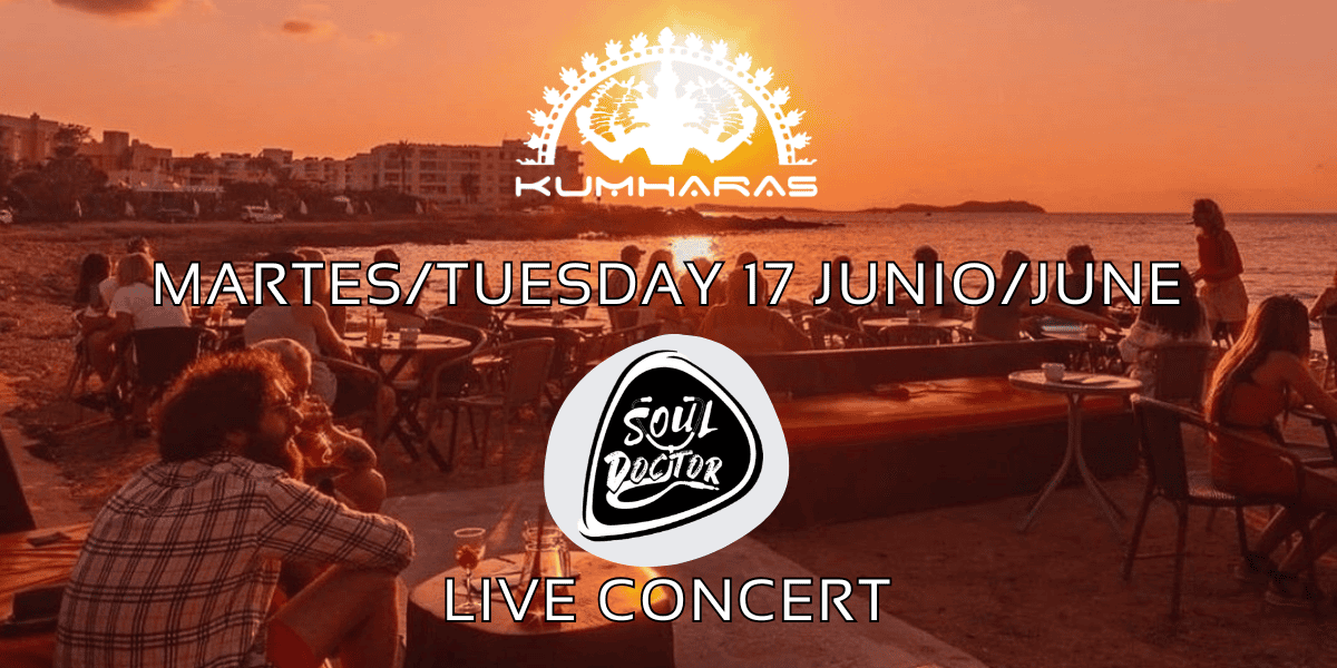 Concierto de Soul Doctor en Kumharas Ibiza