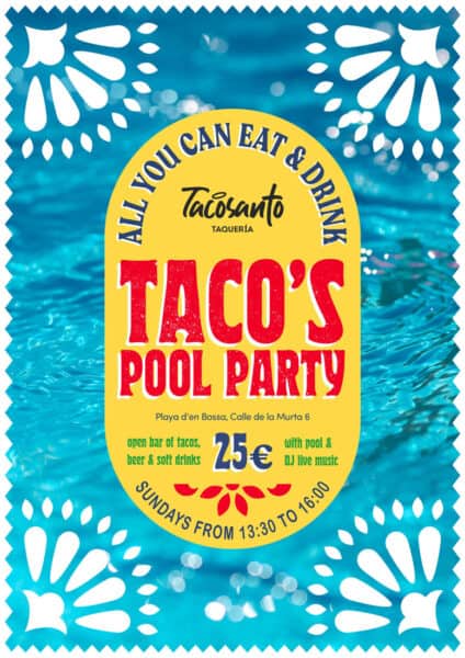 Taco's Pool Party en Tacosanto