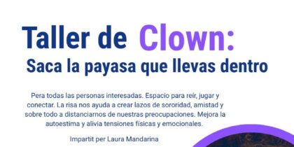 Taller de Clown en el Casal de Igualdad