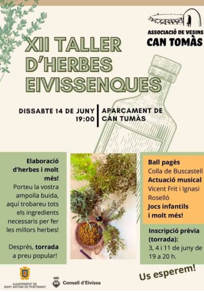 Taller de Hierbas Ibicencas en Can Tomàs
