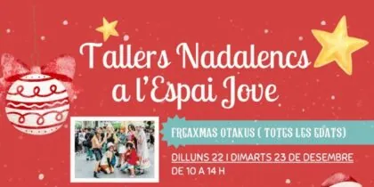 Talleres Navideños en el Espai Jove de San Antonio
