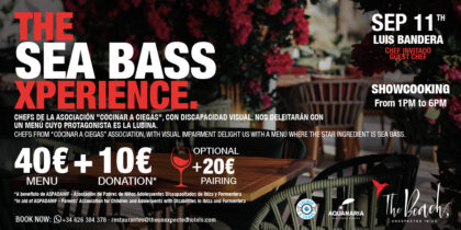 The Sea Bass Experience en The Beach, Unexpected Ibiza