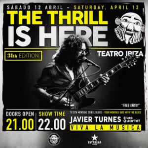 The Thrill is Here, grandes figuras del blues en Teatro Ibiza