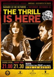 The Thrill is Here, grandes figuras del blues en Teatro Ibiza