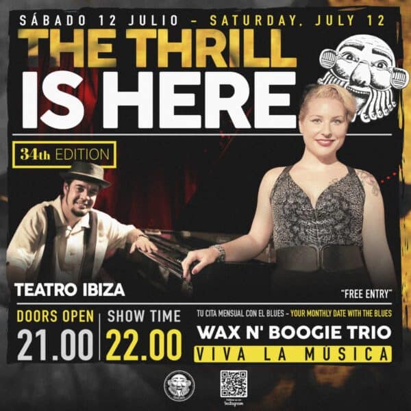 The Thrill is Here, grandes figuras del blues en Teatro Ibiza