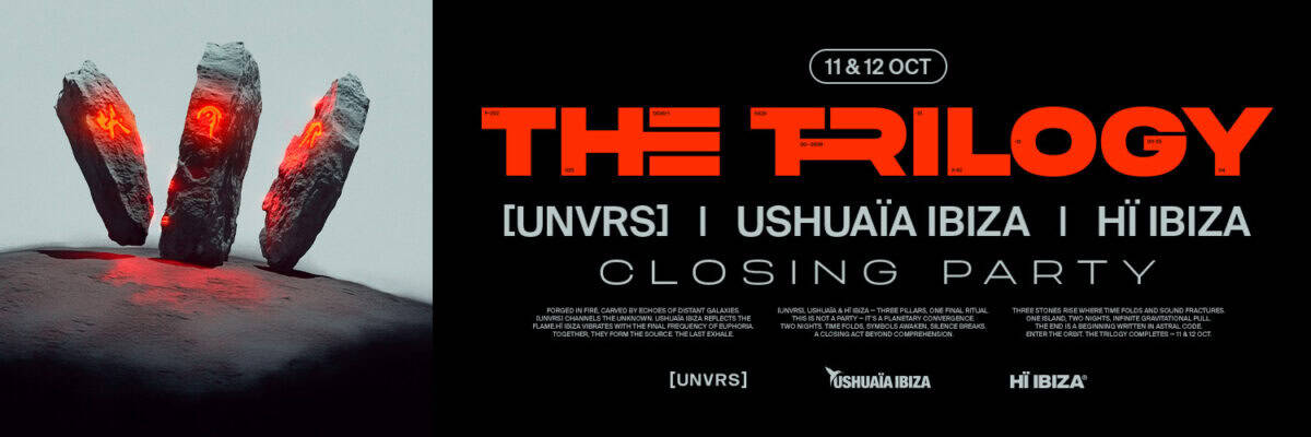 The Trilogy: un fin de semana de Closings histórico en Ibiza