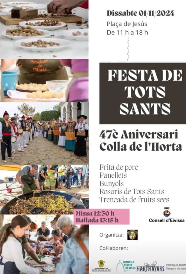 Fiesta de Tots Sants en Jesús