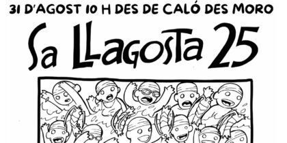 Travesía a nado hasta la cova de ses Llagostes