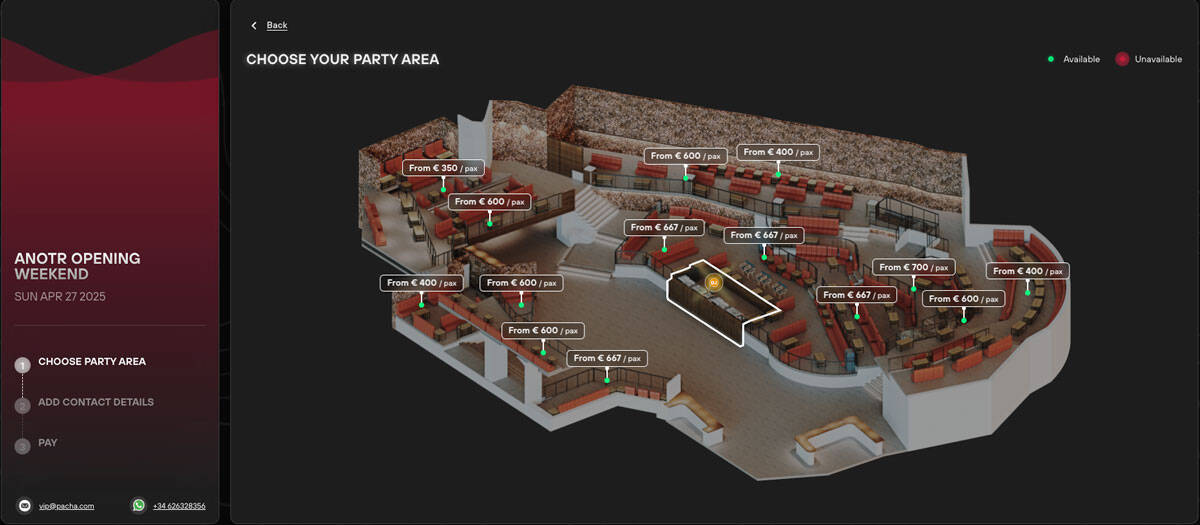 Pacha Ibiza lanza su nueva experiencia VIP