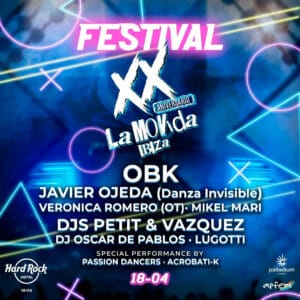 Fiesta de 20 Aniversario de La Movida en Hard Rock Hotel Ibiza