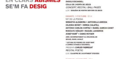 El Festival de Poesía de La Lluna de Juny celebra su 30º Aniversario en 2022