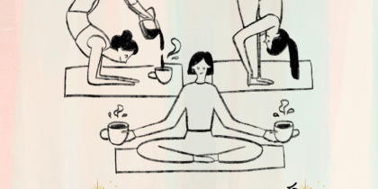 Yoga y desayuno en World Family Ibiza