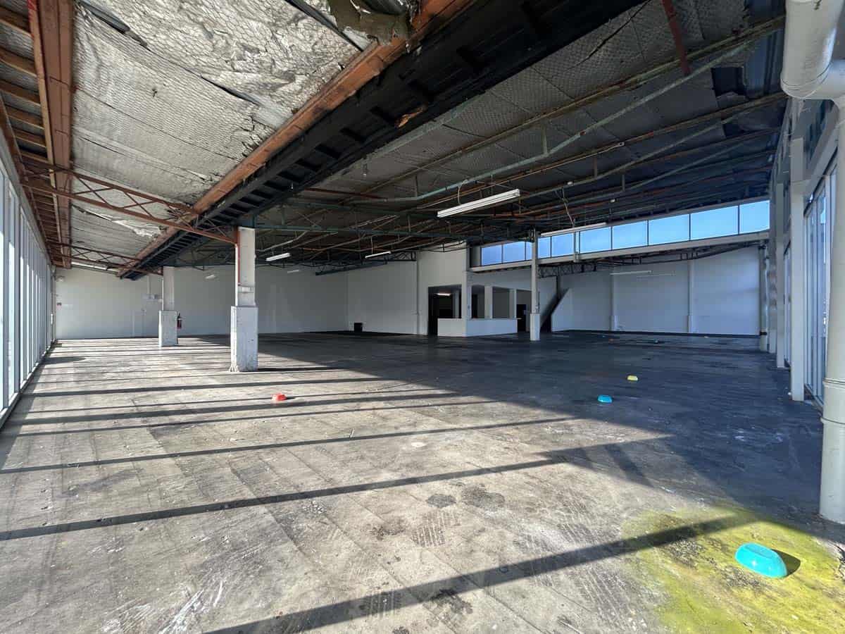 Spacious industrial interior at White Lion, 45 Waione Street, Auckland.