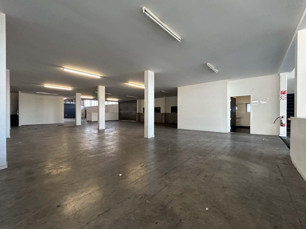 Spacious interior of White Lion commercial property at 45 Waione Street, Auckland.