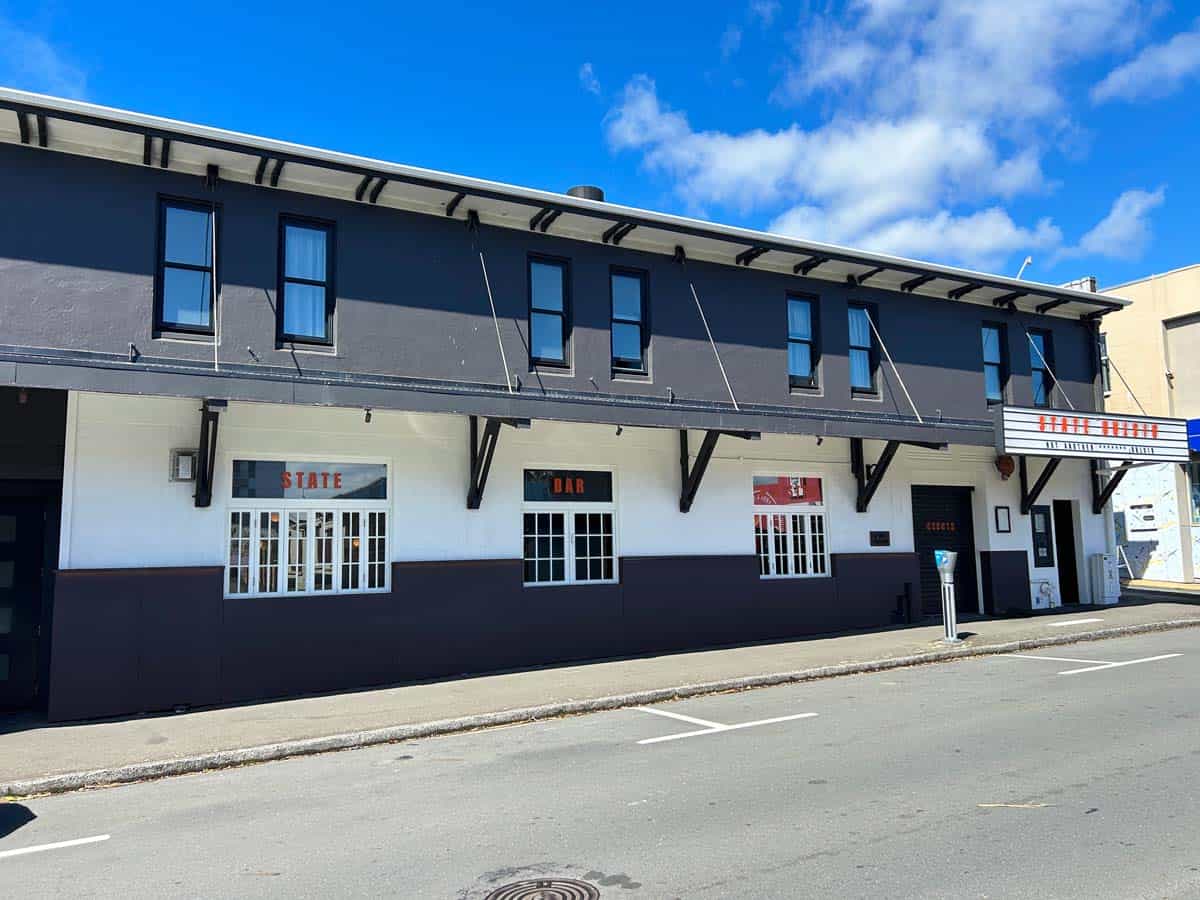 Image of the White Lion pub located at 31 Gover Street, Wellington, showcasing its modern facade and.