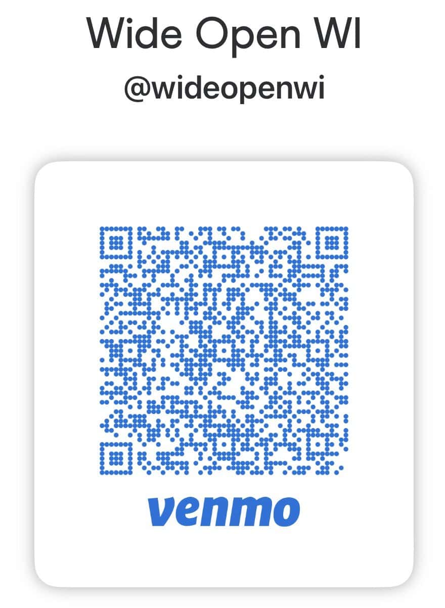 Wide Open WI Venmo Link