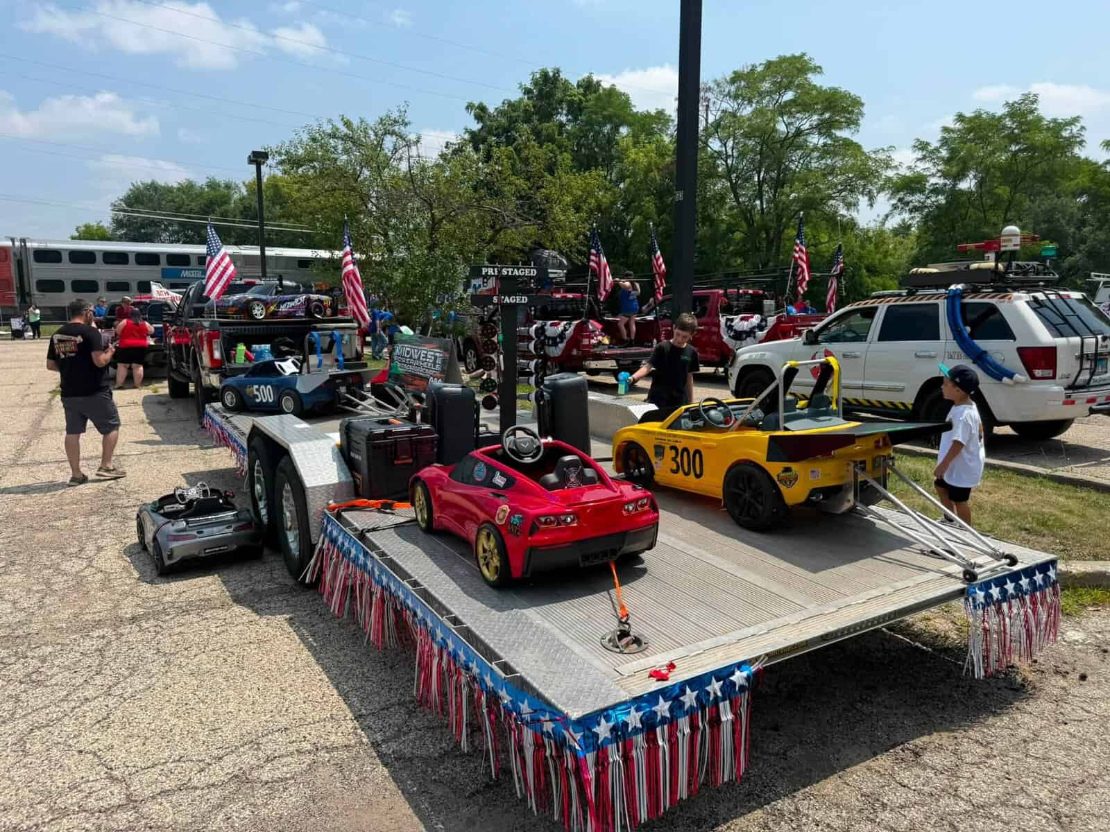 Midwest Powerwheels racers and cars