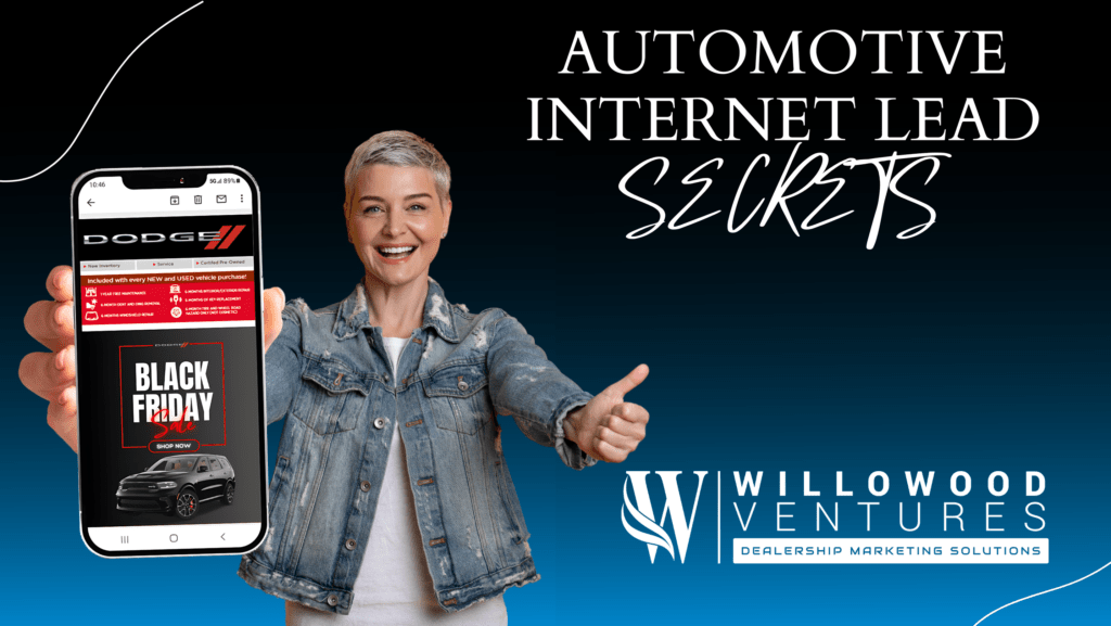 Automotive Internet Lead Secrets- Find out why this auto shopper is so excited!