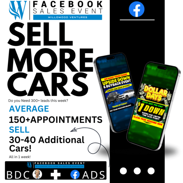 Sell More Cars With Facebook Sales Event