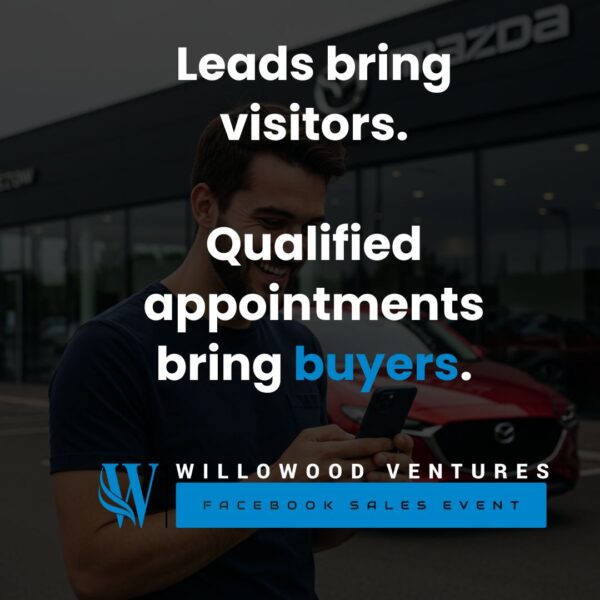 Leads Bring Visitors, Appointments Bring Buyers