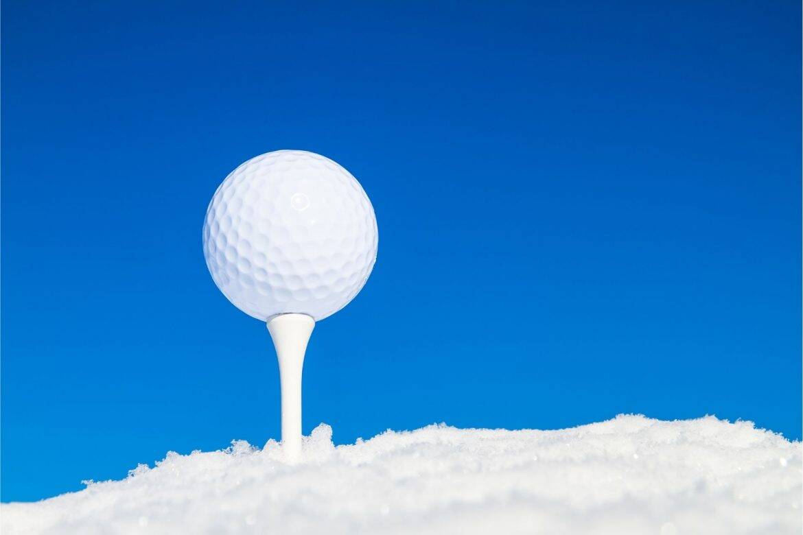 Winter golf